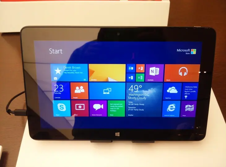 Dell Venue 11 Pro, Microsoft 오프 매장에서 만나다.