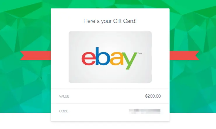 페이팔 이베이 기프트 카드 잔액(Value) 확인 하는 법