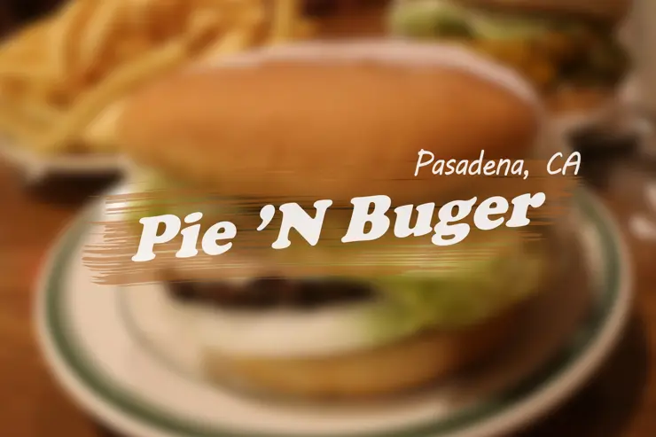 패서디나 수제 버거 전문점, 파이엔버거(Pie N Buger)