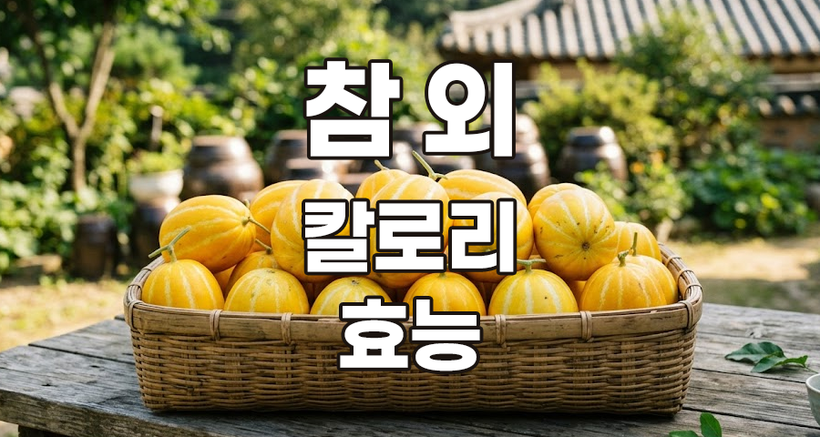 달콤한 참외, 다이어트 중 먹어도 될까? 칼로리부터 숨겨진 효능까지 총망라