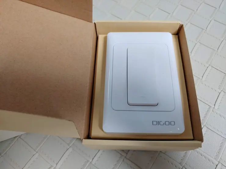 버튼형 스마트 스위치 (중성선 필요) DIGOO DG-S811, 스마트 홈 구축, 알리익스프레스 스마트 컨트롤 스위치, 오케이 구글, 헤이 구글