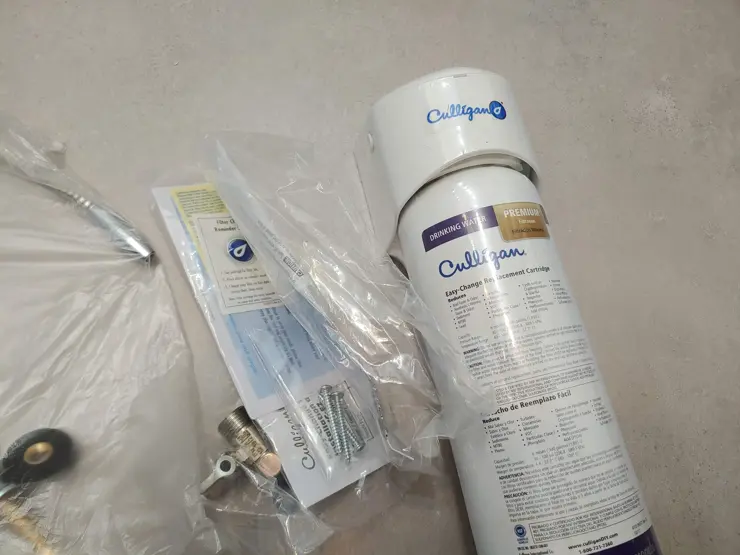언더싱크 정수기 컬리건 쿨리건 Culligan IC-EZ-4 EZ-Change 셀프 설치