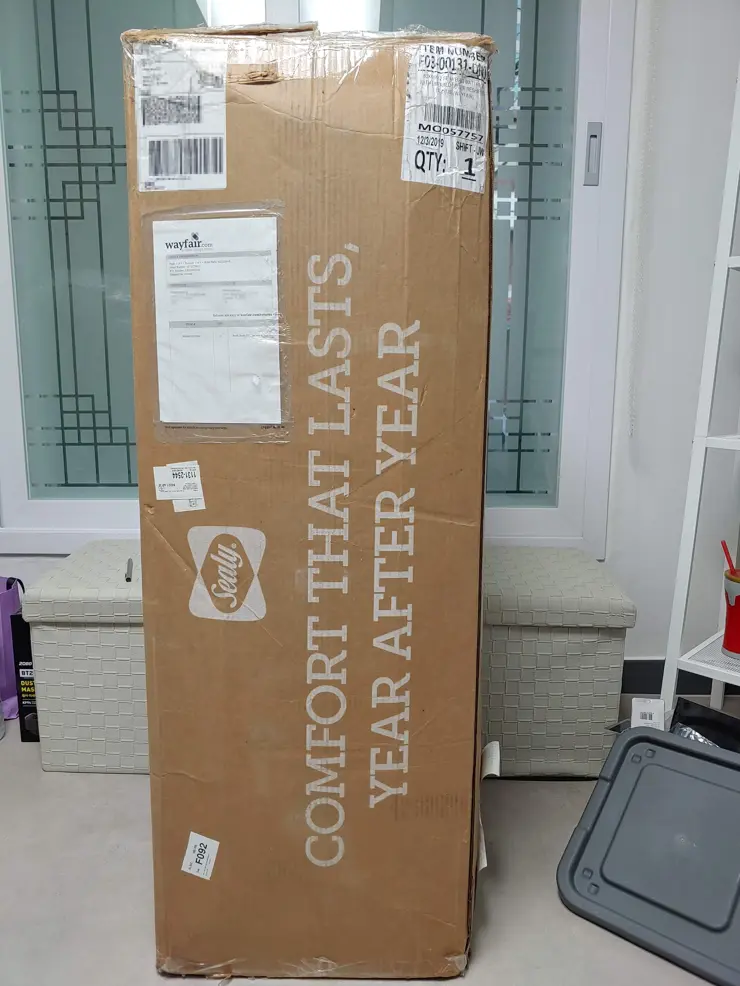 씰리 하이브리드(스프링+메모리폼) 매트리스 직구 Sealy 12″ Medium Hybrid Mattress