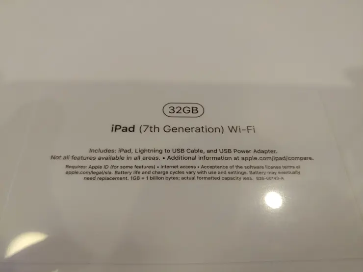 iPad (7th Gen) WiFi 32GB 나의 세번째 아이패드 내돈주고산 후기 – 언박싱