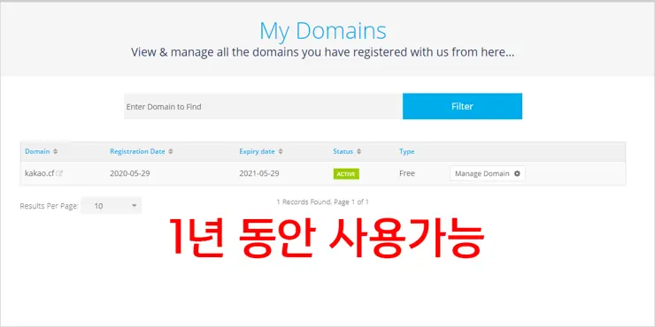 Freenom 무료도메인 발급받기 (not 서브도메인 but 루트도메인)