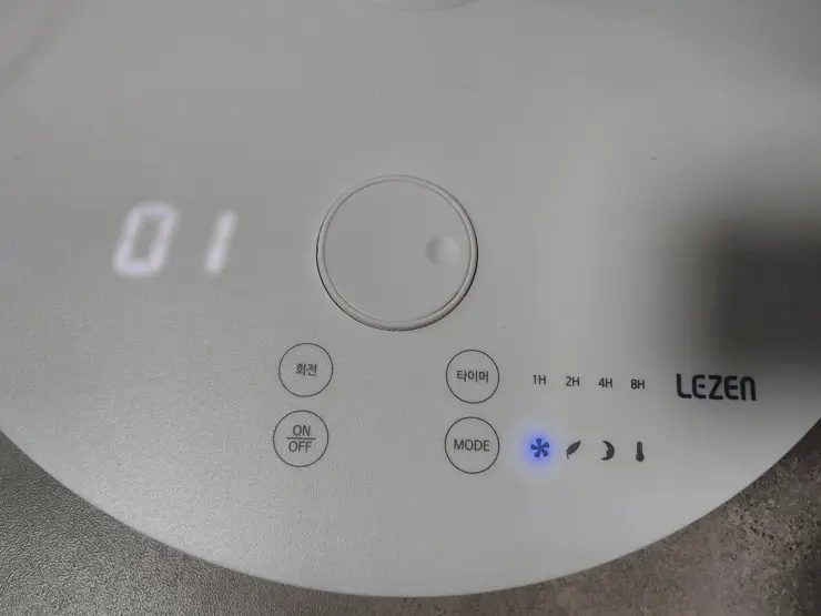 르젠 리모컨 선풍기 BLDC LZEF-DC270 화이트, 내돈내산 솔직 후기