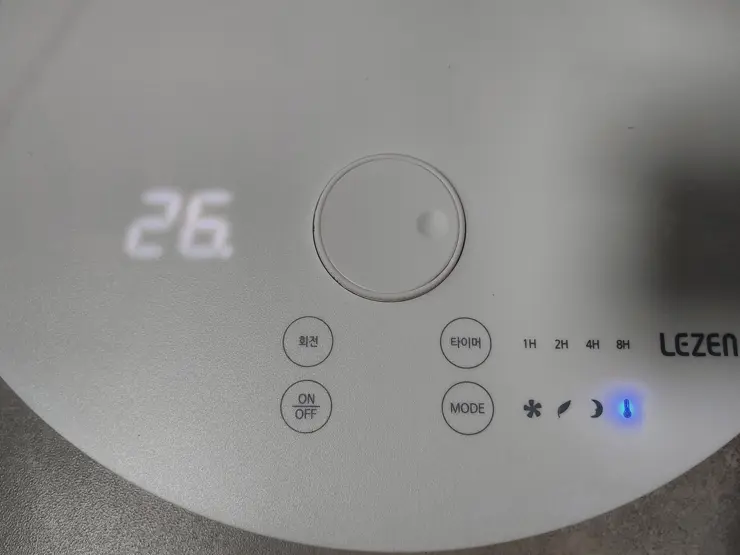 르젠 리모컨 선풍기 BLDC LZEF-DC270 화이트, 내돈내산 솔직 후기