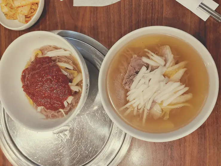 우래옥 (又來屋), 평양냉면 면발은 쫄깃 국물은 단백