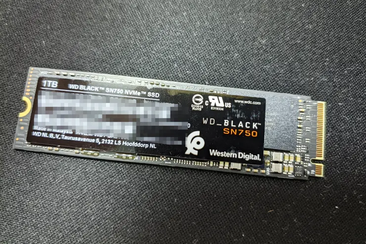WD Black SN750 1TB NVMe SSD 내돈내산 직구 후기