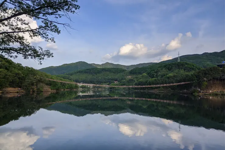 마장호수 출렁다리, 경기도 파주 나들이 산책로 추천