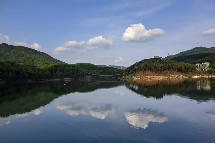 마장호수 출렁다리, 경기도 파주 나들이 산책로 추천