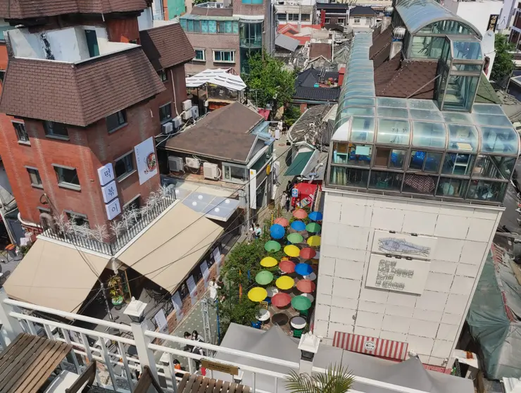 호텔 세느장 카페, 익선동 뉴트로 감성 카페