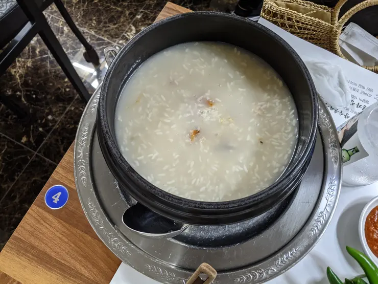 본가 장수촌, 누룽지 닭백숙 면목동 맛집 여름철 보양식
