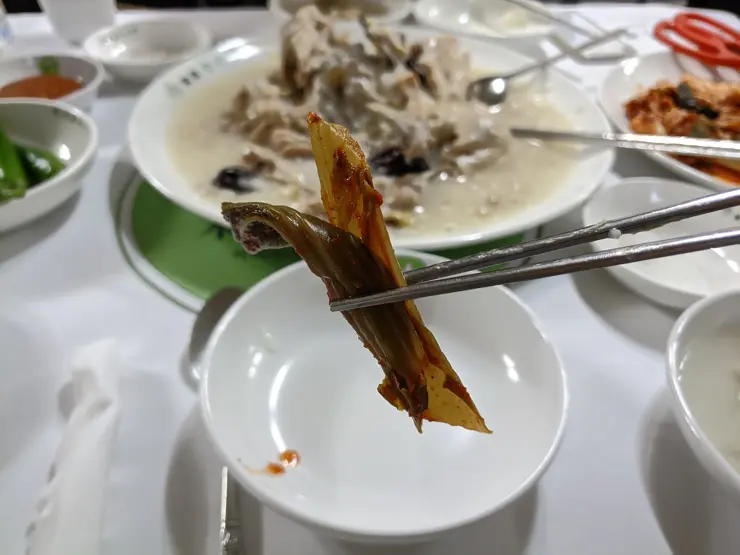 본가 장수촌, 누룽지 닭백숙 면목동 맛집 여름철 보양식