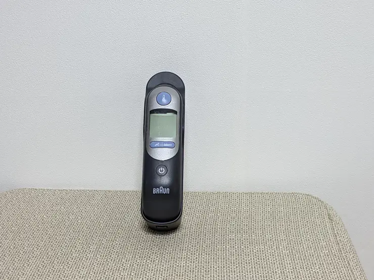 브라운 체온계 (IRT6520B) 직구 후기,  온도 단위 변경 F  C (화씨 섭씨)