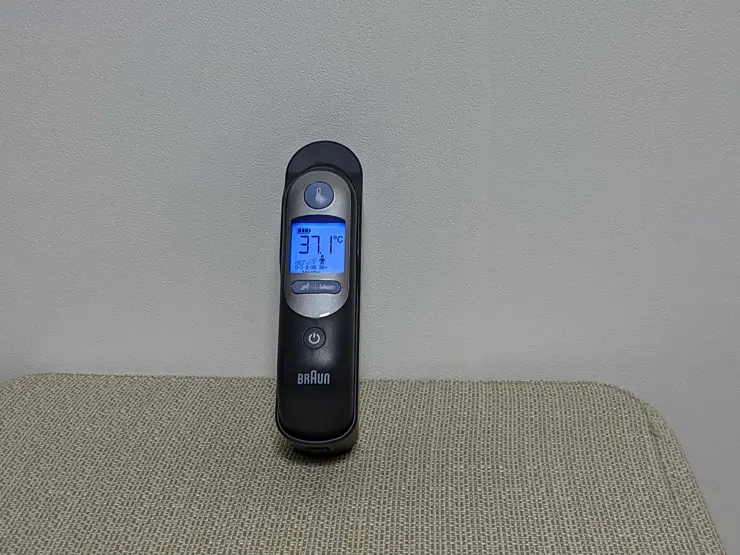 브라운 체온계 (IRT6520B) 직구 후기,  온도 단위 변경 F  C (화씨 섭씨)