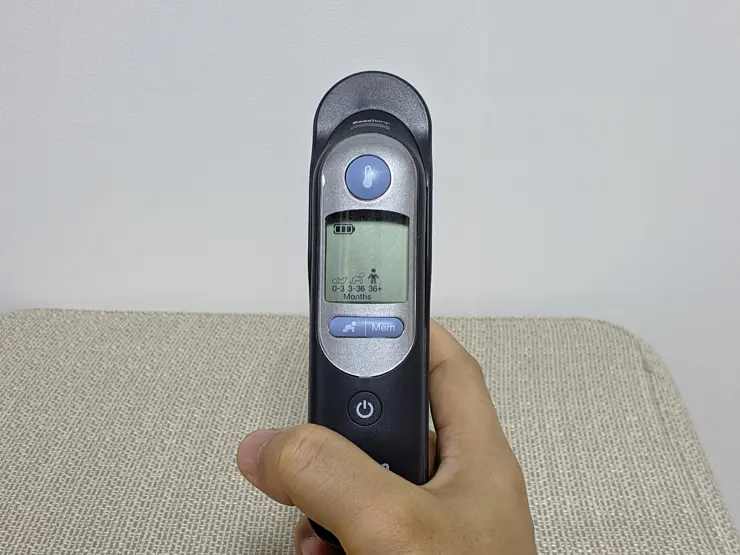 브라운 체온계 (IRT6520B) 직구 후기,  온도 단위 변경 F  C (화씨 섭씨)