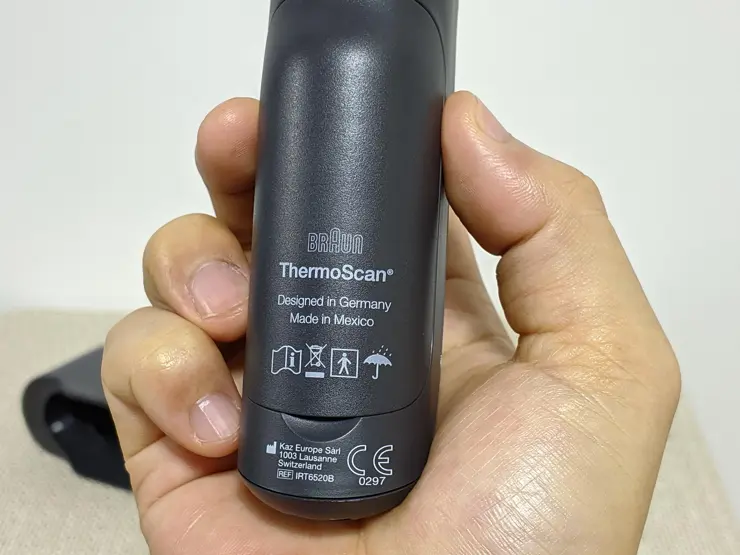 브라운 체온계 (IRT6520B) 직구 후기,  온도 단위 변경 F  C (화씨 섭씨)