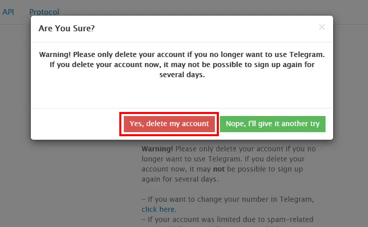텔레그램 회원 탈퇴(계정 삭제, Telegram Delete Account) 방법