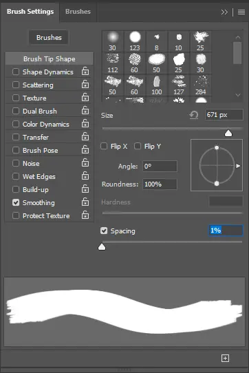 포토샵에서 그림자가 긴 글씨 썸네일 제목 만들기