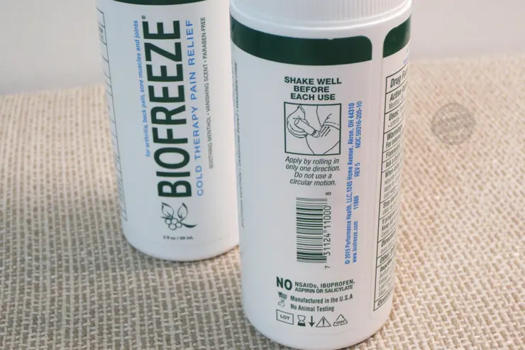 바이오프리즈(BIOFREEZE) 근육통증완화 추천 쿨링효과 내돈내산