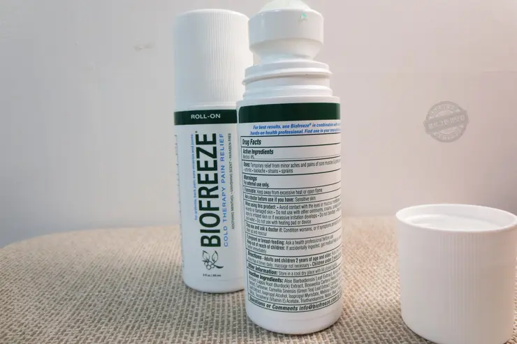 바이오프리즈(BIOFREEZE) 근육통증완화 추천 쿨링효과 내돈내산