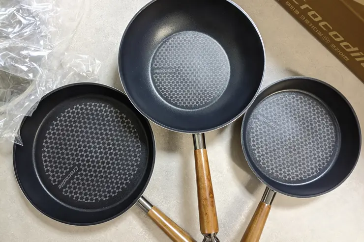 해피콜 IH 크로커다일 프라이팬 후라이팬 내돈내산 구매후기