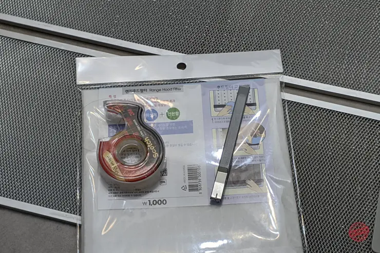 다이소 렌지후드필터커버 1000원의 행복 추천아이템 내돈내산