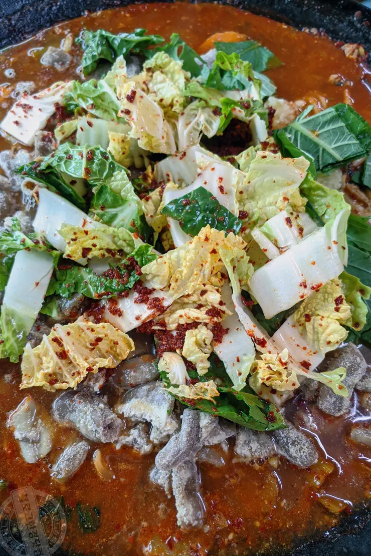 약수터식당 곱창전골전문 평택맛집 안성맛집