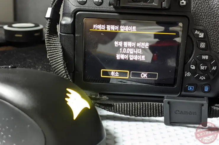 캐논 DSLR 카메라 EOS 750D(T6i) 펌웨어 1.0.1 업데이트