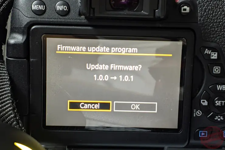 캐논 DSLR 카메라 EOS 750D(T6i) 펌웨어 1.0.1 업데이트