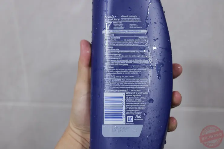 헤드앤숄더 클리니컬 스트렝스 내돈내산 두피관리샴푸추천