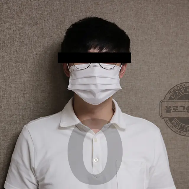 덴탈형 주름진 마스크 올바른 착용법 (Feat. KF-AD 침방울차단 마스크)