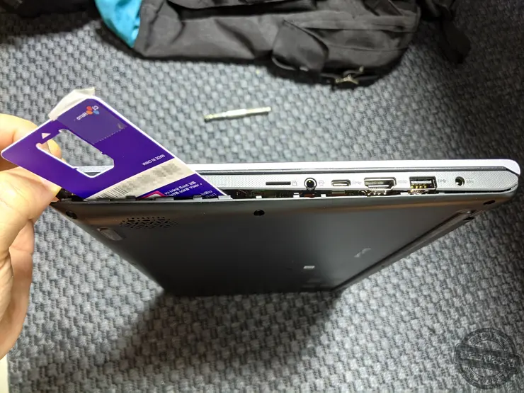 Asus Vivobook X512D 밑판 열기 (Feat. SSD 교체)