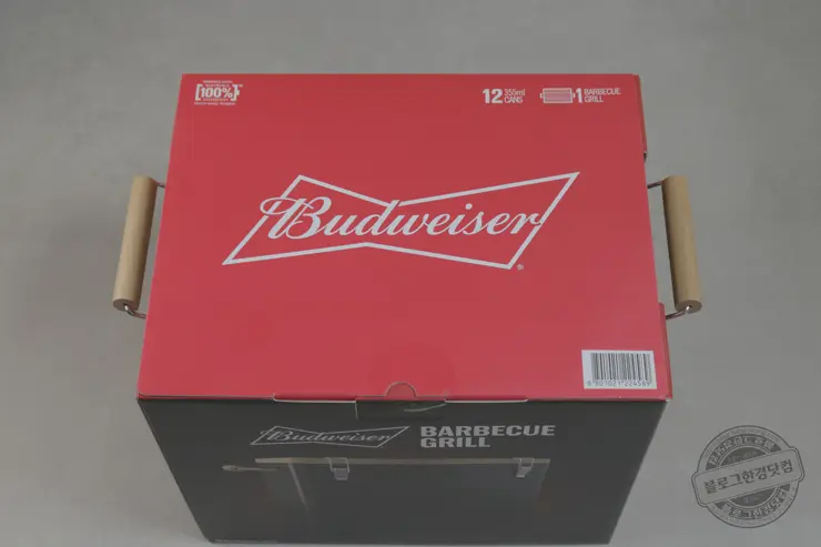 버드와이저 바베큐 그릴세트 원목도마 내돈내산
