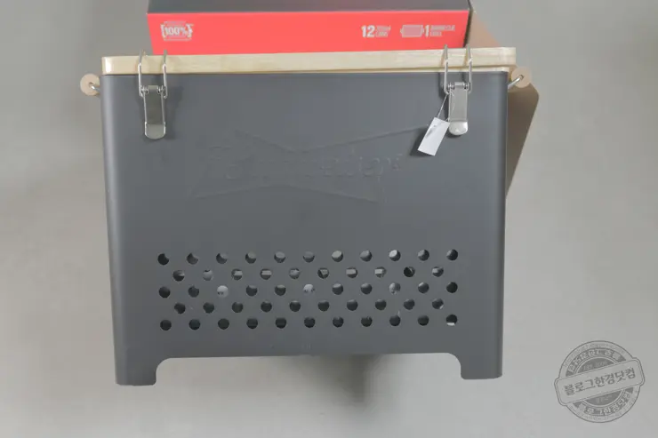 버드와이저 바베큐 그릴세트 원목도마 내돈내산