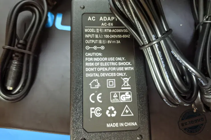 캐논 DSLR 카메라 AC 상시전원 AC-E6 호환 아답터, LP-E17 호환 배터리팩 (EOS 750D/T6i) 내돈내산