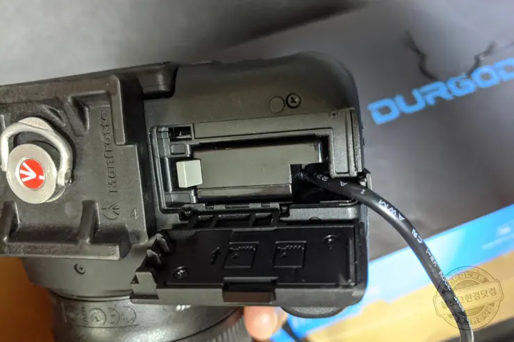 캐논 DSLR 카메라 AC 상시전원 AC-E6 호환 아답터, LP-E17 호환 배터리팩 (EOS 750D/T6i) 내돈내산