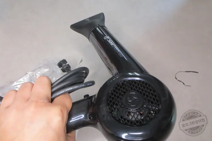 JMW BLDC 1500W 항공모터 드라이기 MG1700 내돈내산 (유닉스 UN-A1610 소음비교)