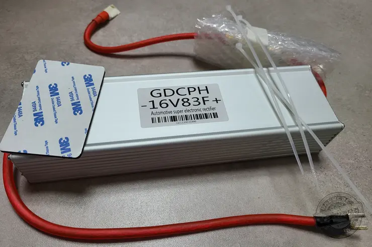 연식 오래된 자동차 슈퍼캐패시터 16V83F 로 성능 향상 시키기 알리익스프레스 수령 및 설치 실패기