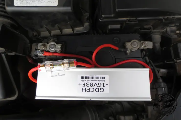 알리발 슈퍼캐패시터(짭 에코파워캡) 16V83F 장착 성공 내돈내산 NF 소나타 성능 향상