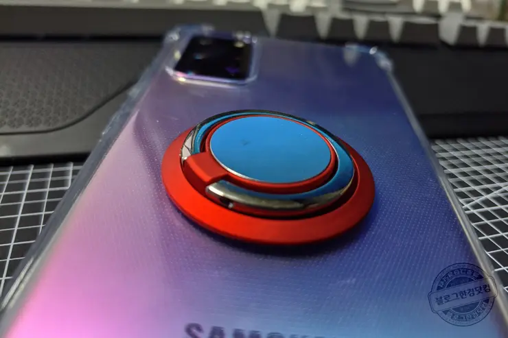 알리발 갤럭시 S20 + 충격방지 소프트 케이스 with 핑거링 내돈내산 장단점 솔직후기