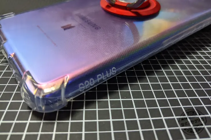 알리발 갤럭시 S20 + 충격방지 소프트 케이스 with 핑거링 내돈내산 장단점 솔직후기