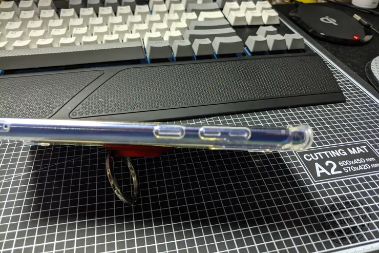 알리발 갤럭시 S20 + 충격방지 소프트 케이스 with 핑거링 내돈내산 장단점 솔직후기