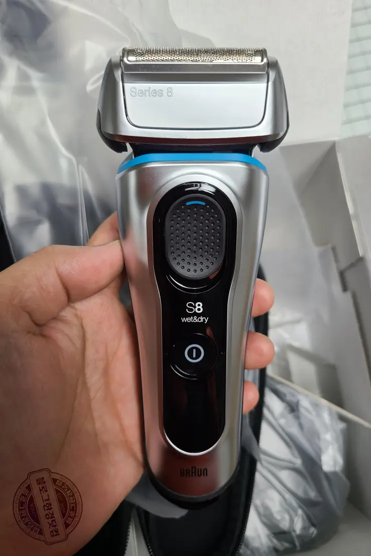 브라운 전기면도기 시리즈 8-8370cc 내돈내산 직구 수령기