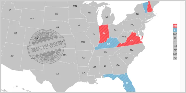 2020 미국 대통령 선거 실시간 개표 현황과 관전포인트 3가지