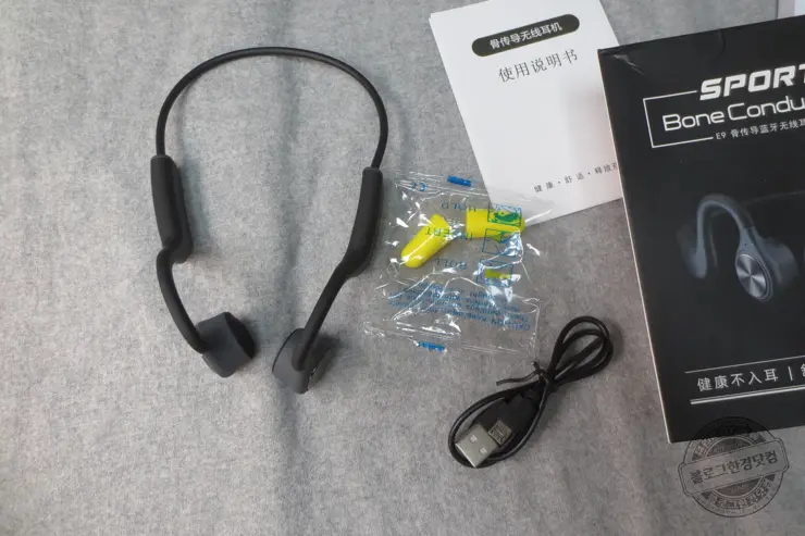 골전도 블루투스 이어폰 E9 (엑토 BTE-28) 알리익스프레스 내돈내산