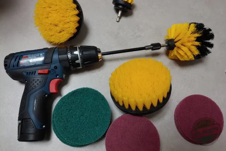 드릴비트 청소솔 알리익스프레스 내돈내산 놀고있는 전동드릴 100% 활용하기