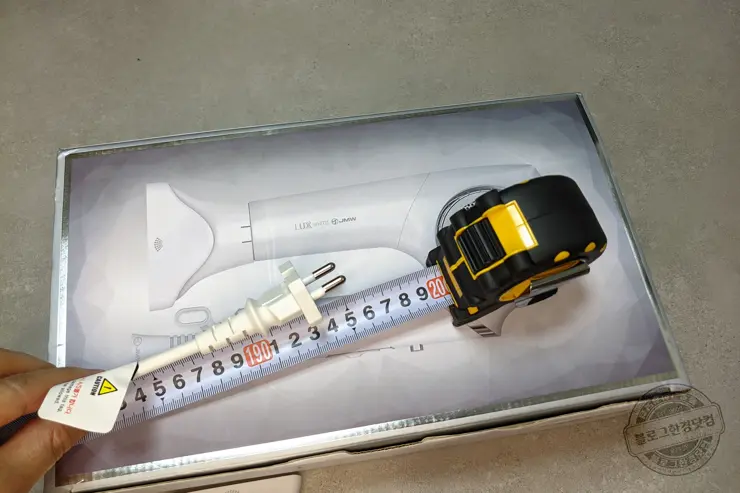 JMW Lux White 접이식 헤어드라이기 MF6002B 1700W BLDC 모터 내돈내산