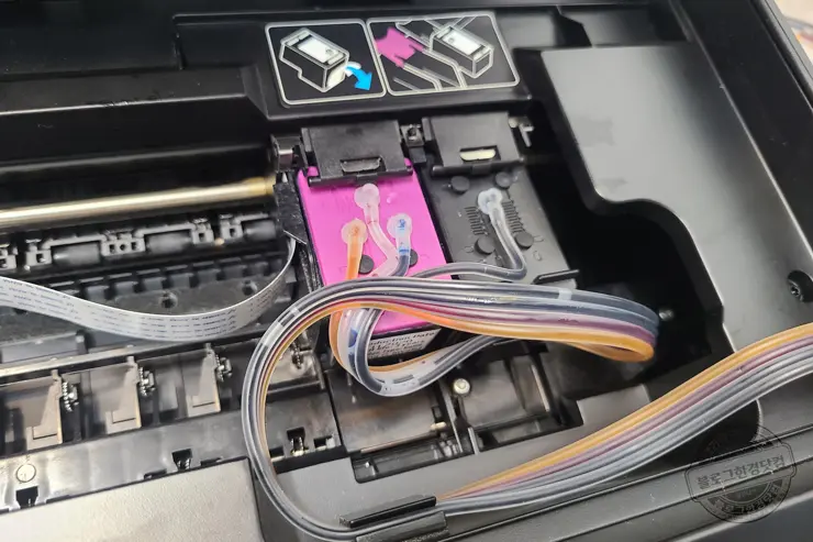 HP ENVY 5055 복합기 HP 65 무한잉크공급장치 알리익스프레스 내돈내산